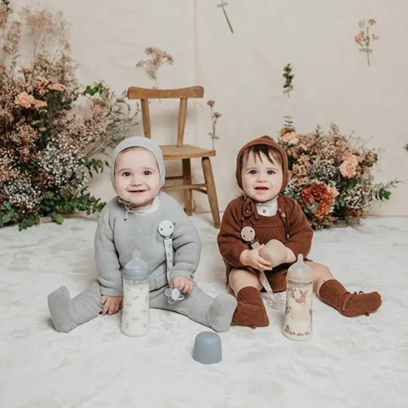 Conjunto de oferta Suavinex Chupeta + Chupeta + Biberão 270 Ml (M) + Mordedor, Azul