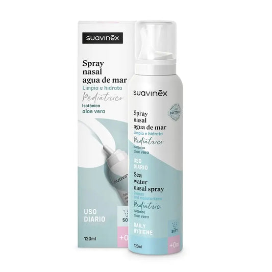 Suavinex Baby Spray Nasal Isotónico, Higiene Diária, 120 ml