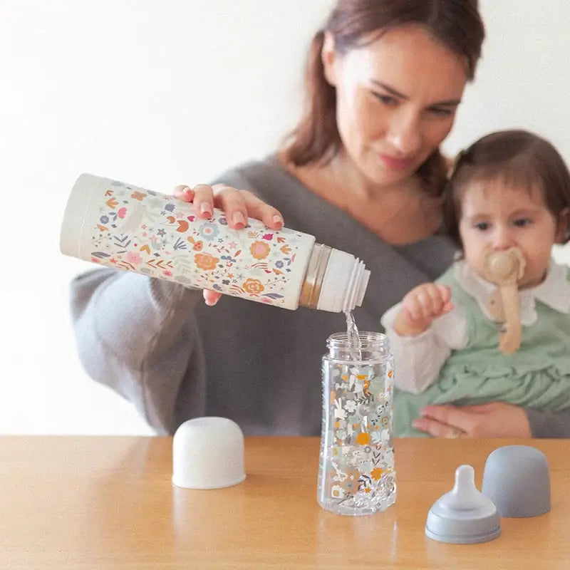 Suavinex Líquido Garrafa Térmica 500 Ml, Flores do País das Maravilhas