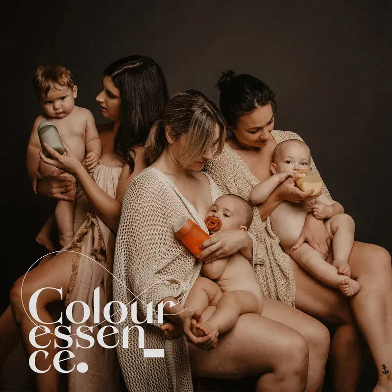 Suavinex Talheres de silicone 4 peças com ventosa, +4 meses, cor-de-rosa