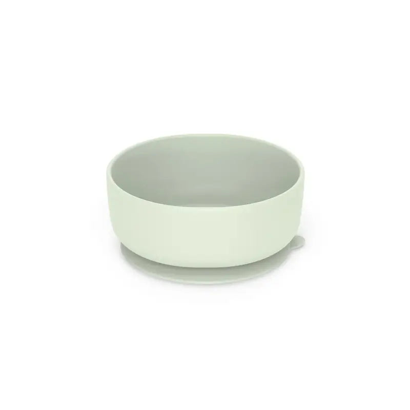 Suavinex Talheres de silicone 4 peças com ventosa, +4 meses, verde