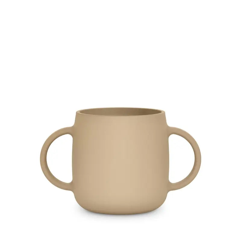 Suavinex Copo didático de silicone 3 em 1, +6 meses, Bege