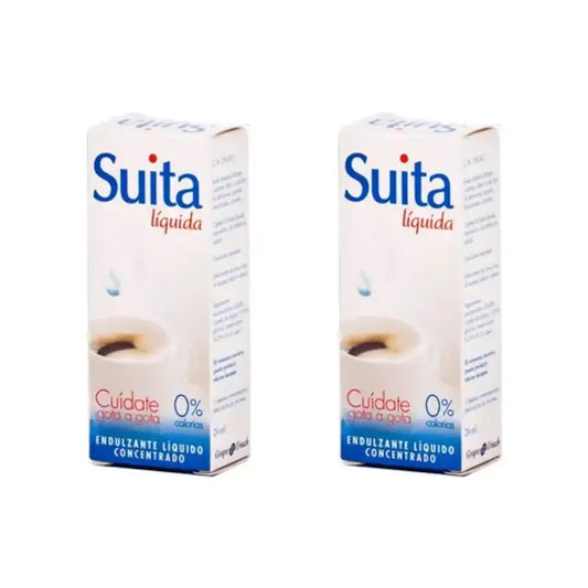 Suita Adoçante Líquido Concentrado, 2X24 Ml