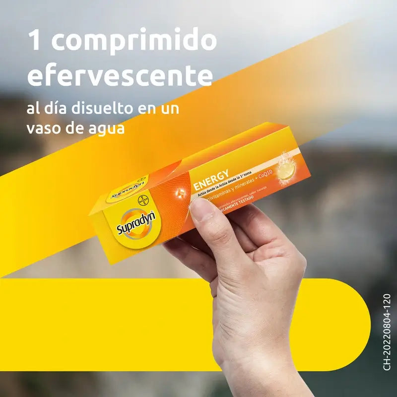 Supradyn Energy Vitaminas e Energia, 15 comprimidos efervescentes
