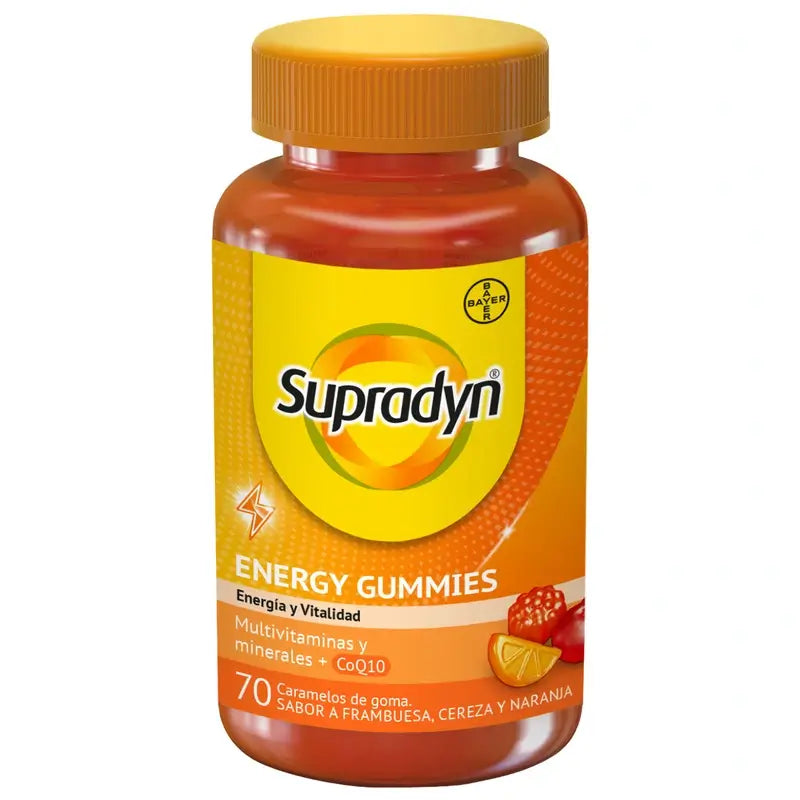 Supradyn Energy Vitamins e Energy Multivitamins, 70 Gummies