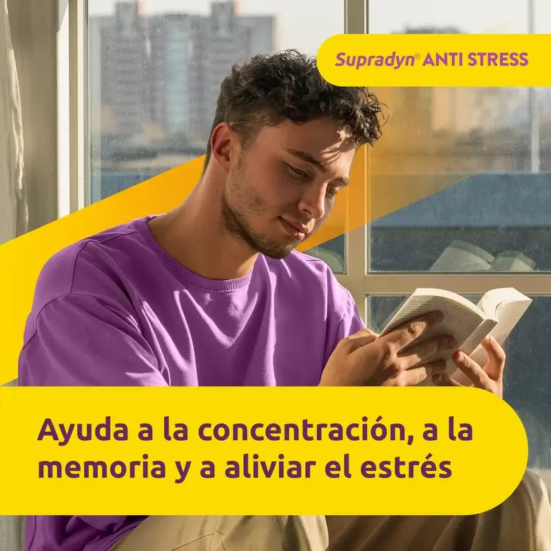 Supradyn Anti-Stress Concentração e Memória, 30 Comprimidos