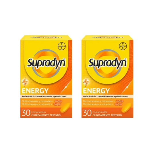 Supradyn Energy Vitaminas, Minerais e Energia Diária, 2x30 Comprimidos