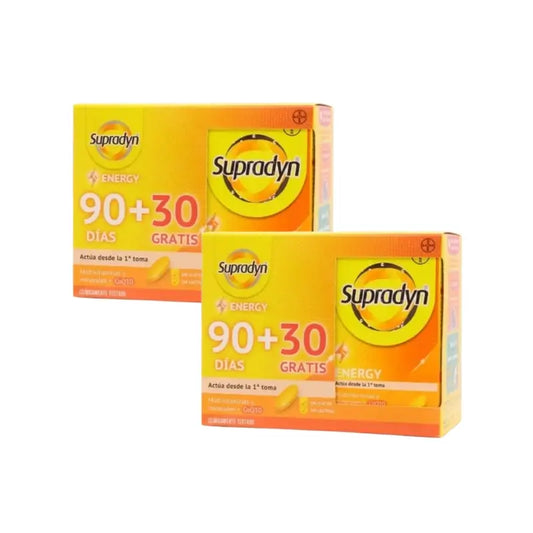Supradyn Energy, 90+30 comprimidos, embalagem de 2