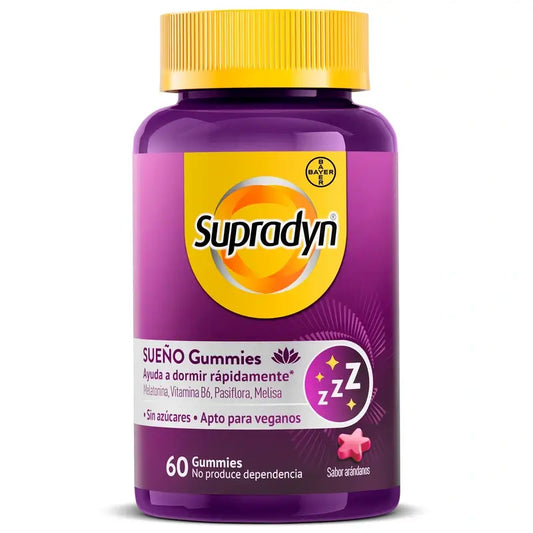 Supradyn Sleep & Serenity Gummies Melatonina e Vitamina B6 , 60 gomas