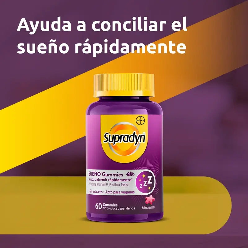Supradyn Sleep & Serenity Gummies Melatonina e Vitamina B6 , 60 gomas