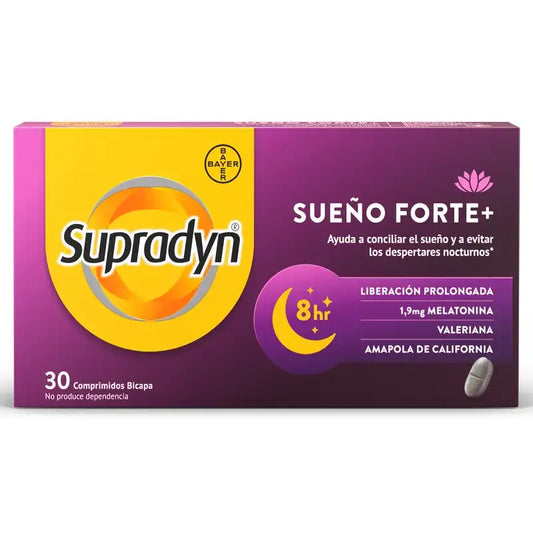 Supradyn Sleep Forte+ Reduz os despertares noturnos, 30 comprimidos