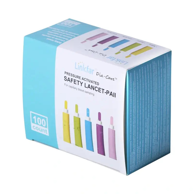 Lancetas de segurança Surgicalmed Linkfar 21G X 1,8 Mm , 100 pcs.