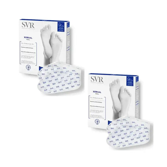 Svr Duplo Xerial Peel Masque Pieds Renovateur , X2 Unidades