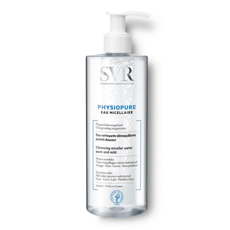 SVR Physiopure Água Micelar de Limpeza, 400ml