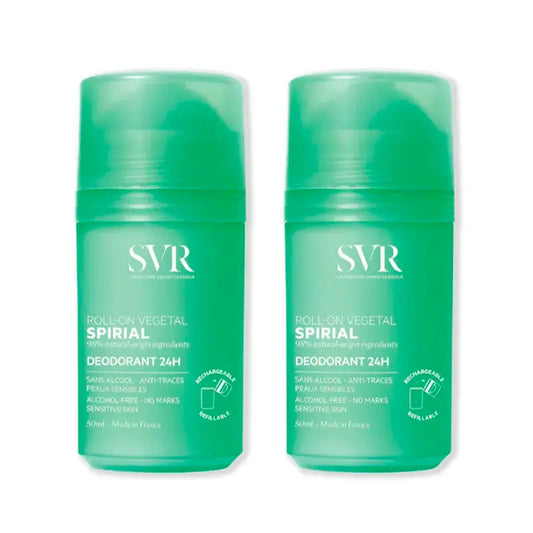 SVR Spirial Vegetal Desodorizante Roll On 2x50 ml