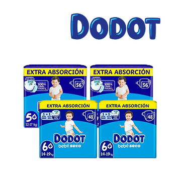 - VERANO - DODOT BEBÉ SECO + TOALLITAS 35% DTO. (28 JUNIO 2026)