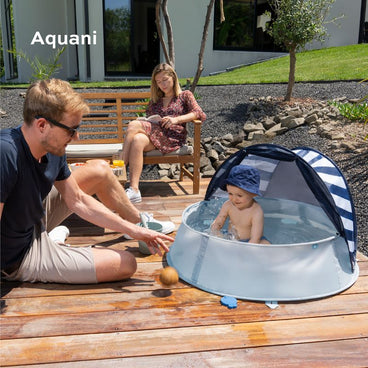 Babymoov Área de jogo anti-UV UPF 50+ com mini-piscina Aquani Provence