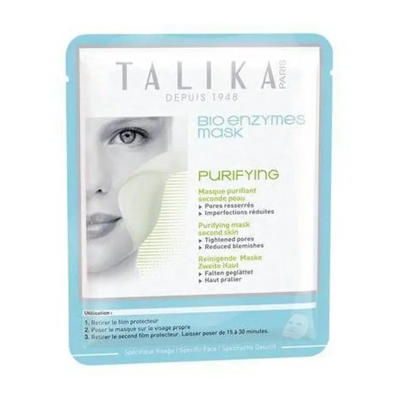 Talika Bio Enzymes Mask Máscara Purificadora, 1 Máscara