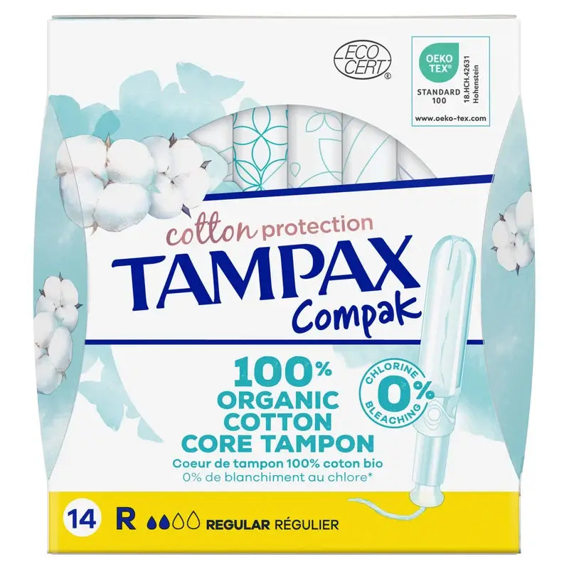 TAMPAX Natural Regular 16 uds