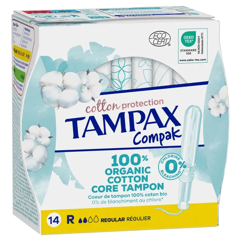 TAMPAX Natural Regular 16 uds