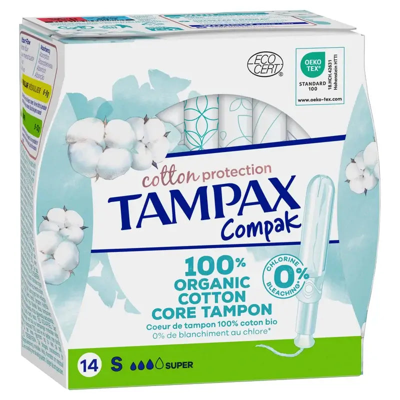 TAMPAX Natural Super 16