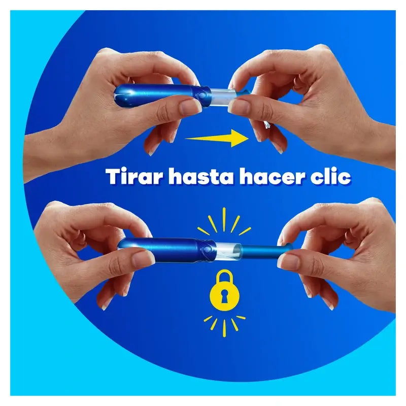 Tampax Pearl Compak Super Plus Tampões com aplicador, 20 unidades