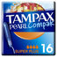 TAMPAX COMPAK PEROLA PÉROLA 100% ALGODÃO TAMPÕES SUPER PLUS