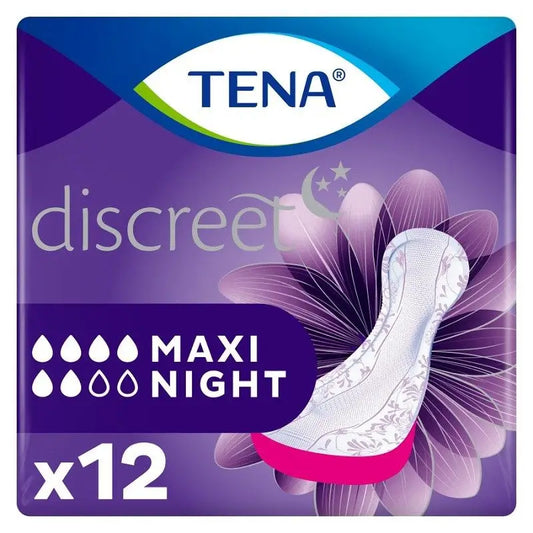Tena Lady Compress Maxi Night, 12 unidades