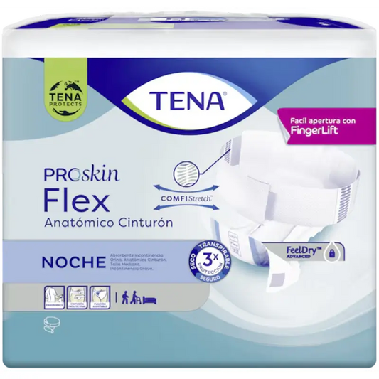 Tena Flex Proskin Plus Medium Night , 80 unidades