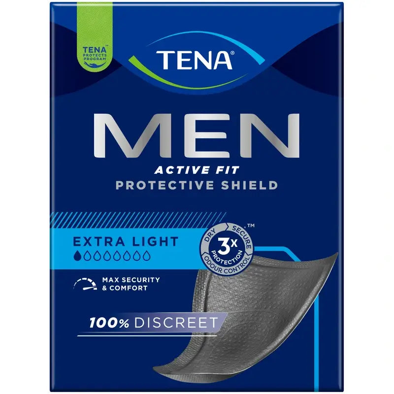 Tena Men Protective Shield Extra Light, 14 unidades