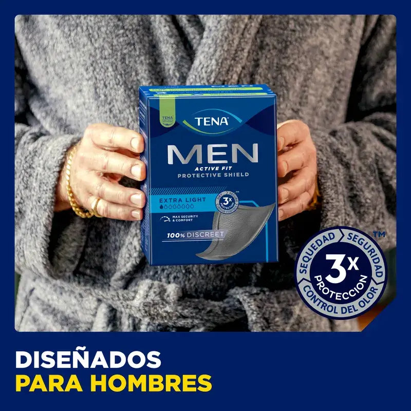 Tena Men Protective Shield Extra Light, 14 unidades