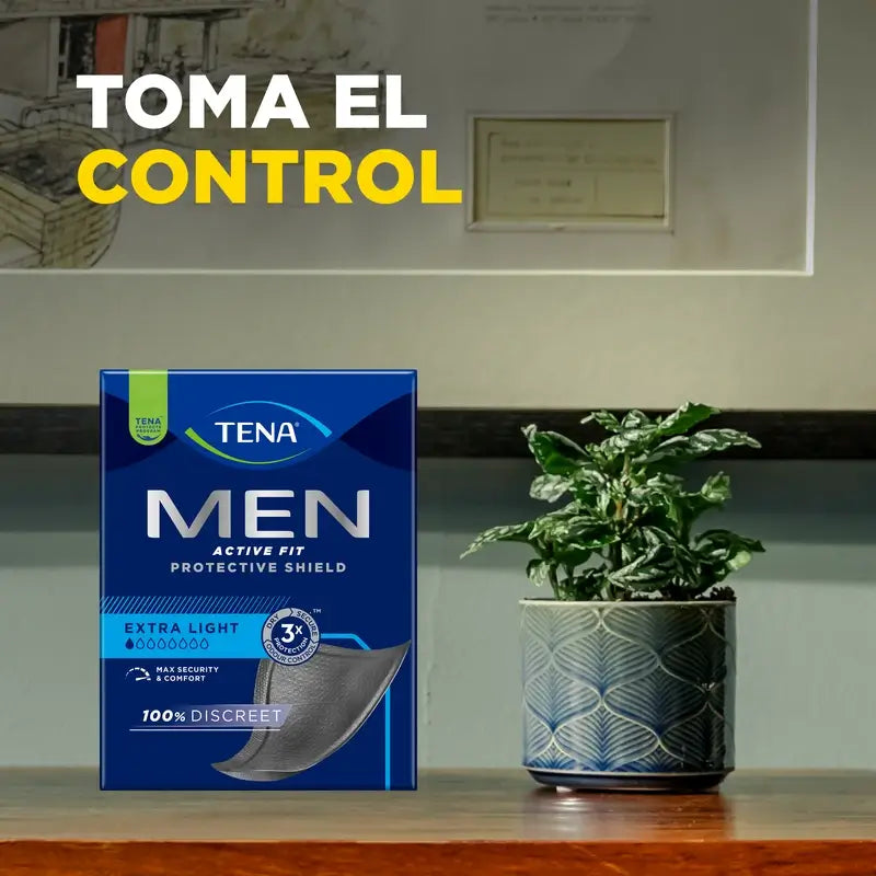 Tena Men Protective Shield Extra Light, 14 unidades