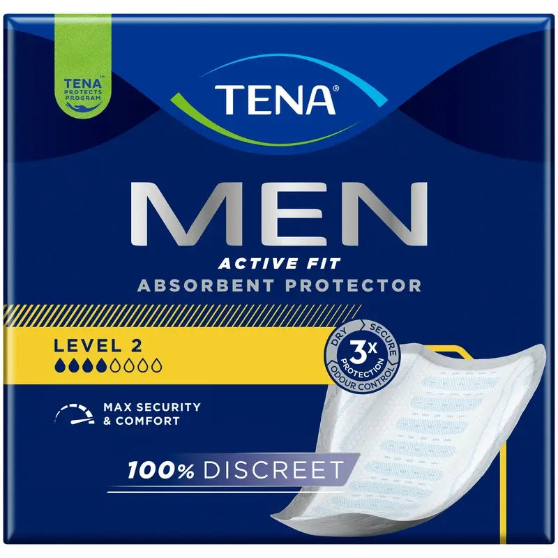 Tena Men Active Fit Nível 2, 20 unidades