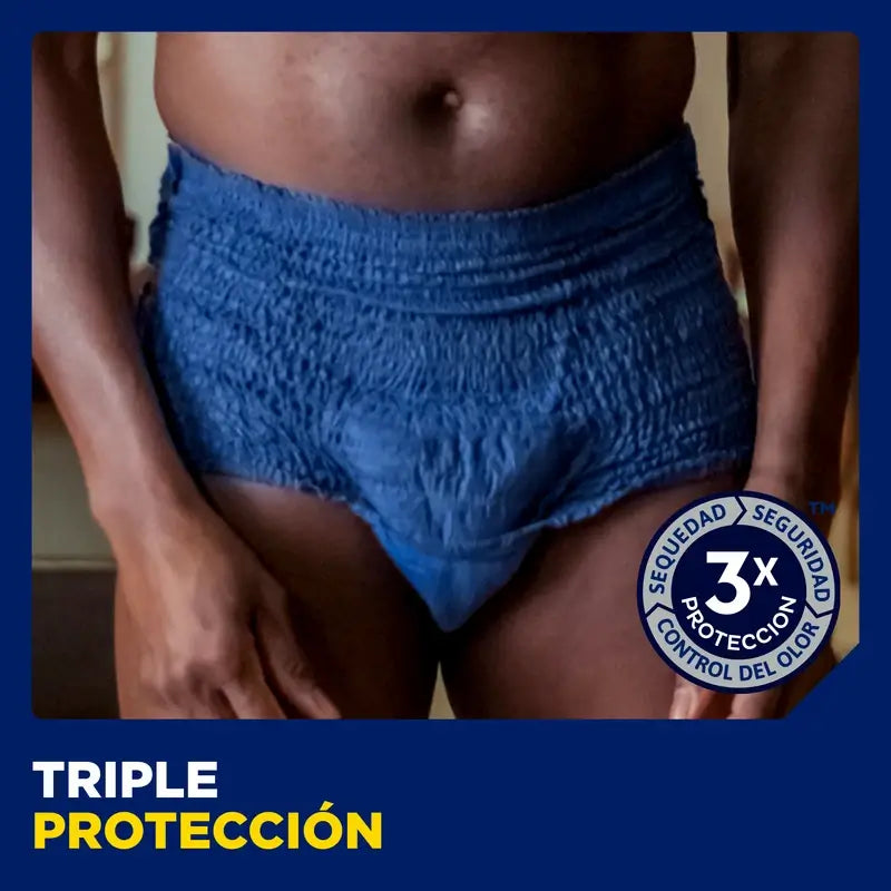 Tena Men Pants Active Tamanho S-M, 9 unidades.