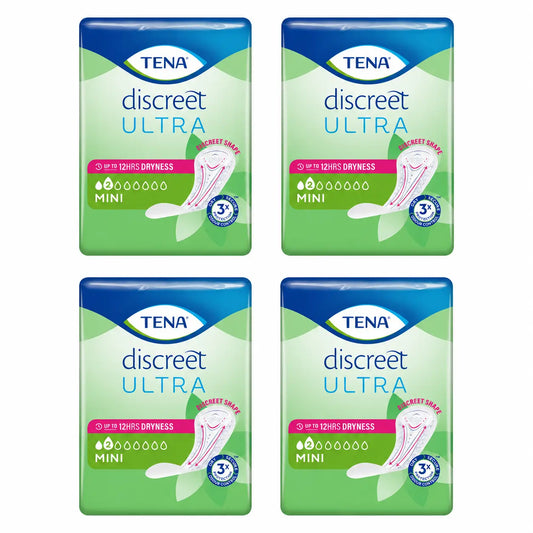 TENA Discreet Mini Pack, 4 x 20 unidades