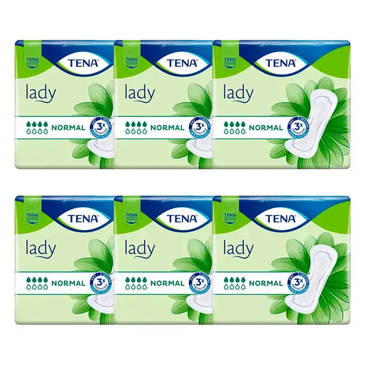 TENA Lady Normal Pack, 6 x 24 unidades