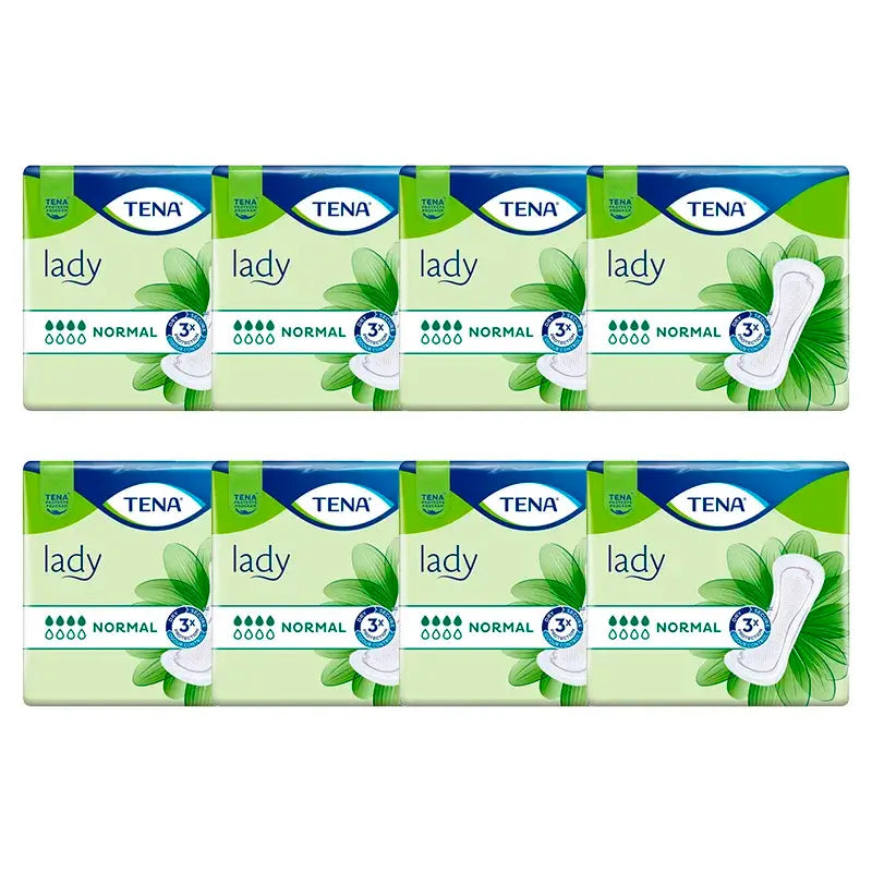 TENA Lady Normal Pack, 8 x 24 unidades