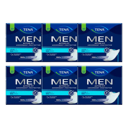 TENA Pack Men Nível 1, 6 x 24 unidades