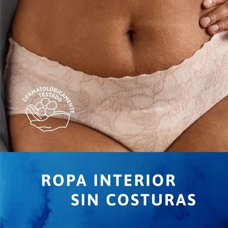 Tena Silhouette White Cintura Baixa Tamanho M, 12 unidades