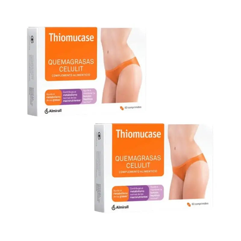 Queimador de gordura Thiomucase Cellulite, 2X60 comprimidos