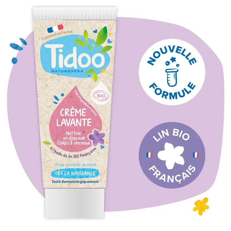 Tidoo Creme para Fraldas Bio , 75 ml