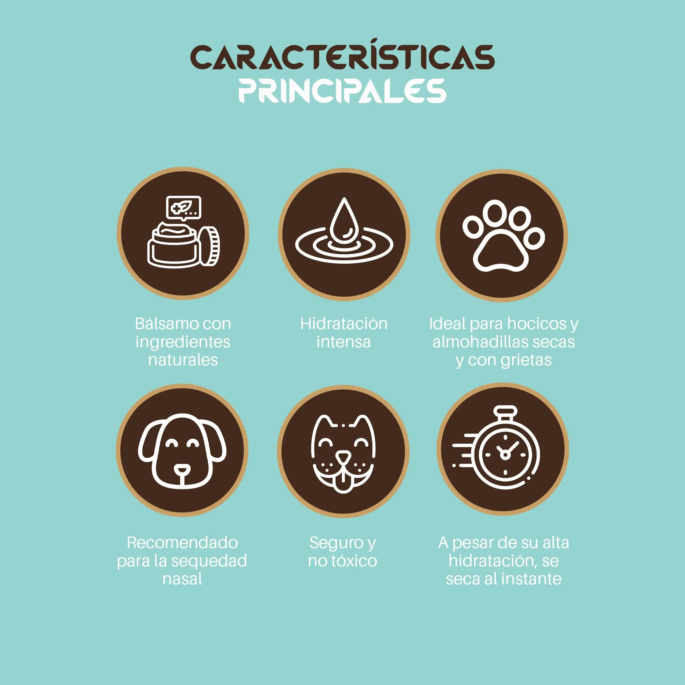 Togo Bálsamo Curativo para o Nariz e as Almofadas dos Cães e Gatos, 60Ml