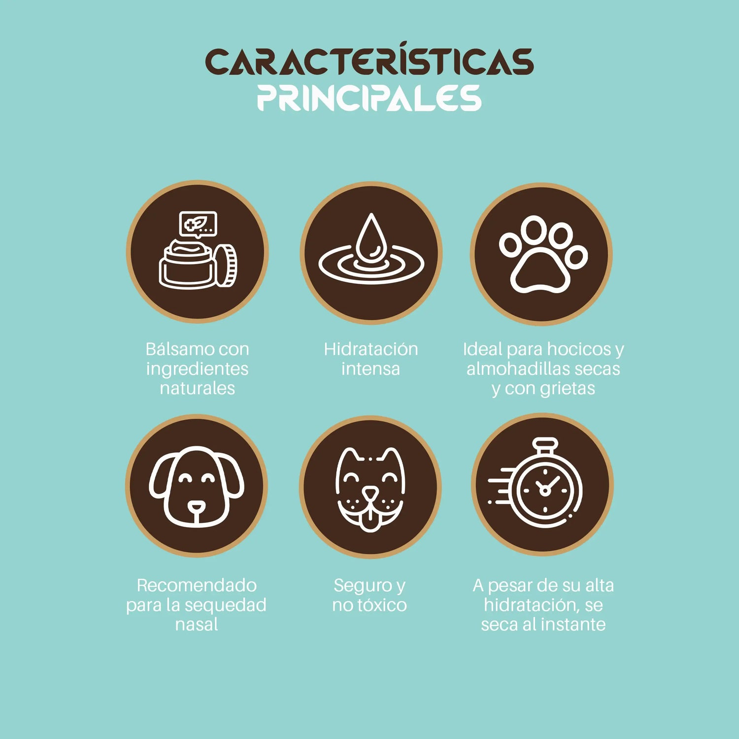 Togo Bálsamo Curativo para o Nariz e as Almofadas dos Cães e Gatos, 60Ml