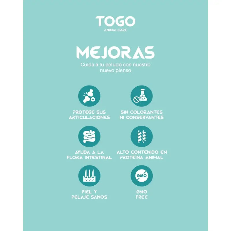 Togo Salmon Alimento seco, 15 kg