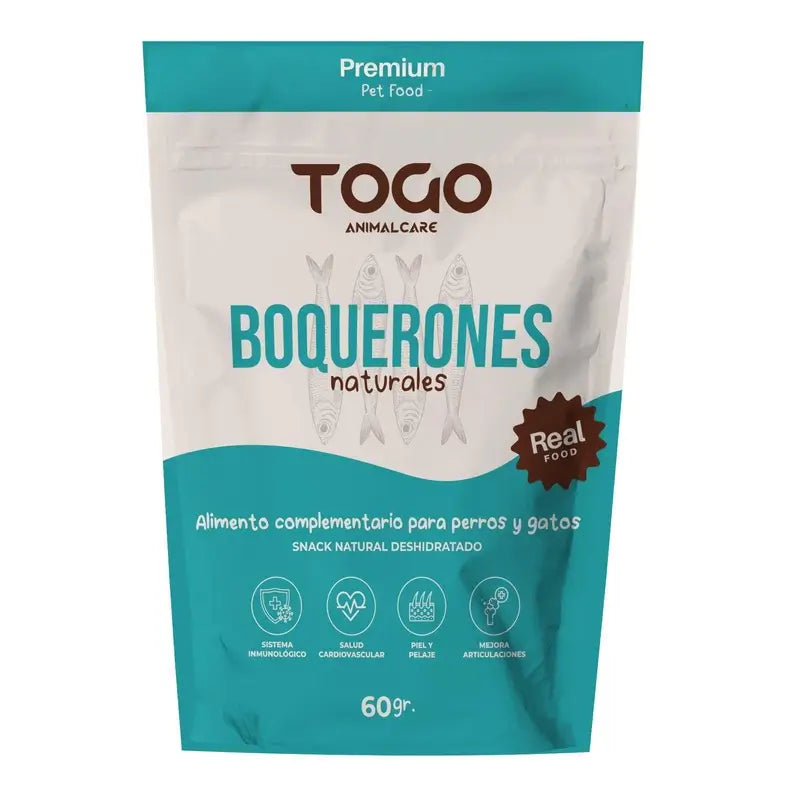 Togo Snack Anchovas secas naturais, 1 unid.