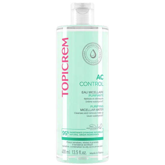 Topicrem Ac Control Água Micelar Purificante, 400 ml