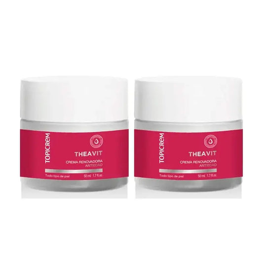 Topicrem Ah Theavit Creme Renovador, Embalagem 2 x 50 ml