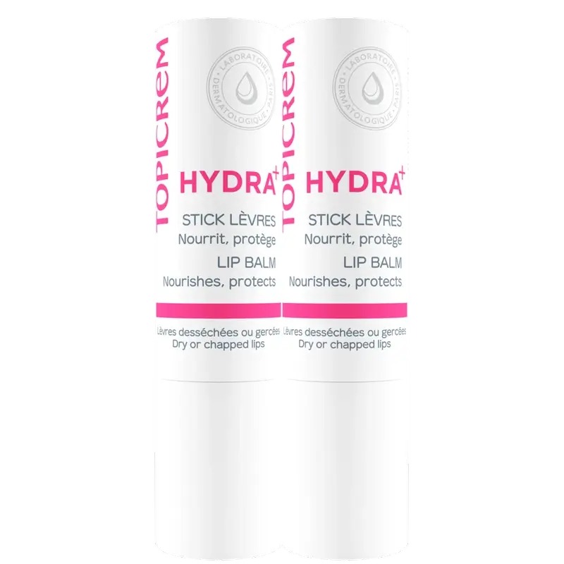 Topicrem Hydra+ Ultra-Moisturising Lip Balm Duo Pack 4 G 2ª Unidade 50%.