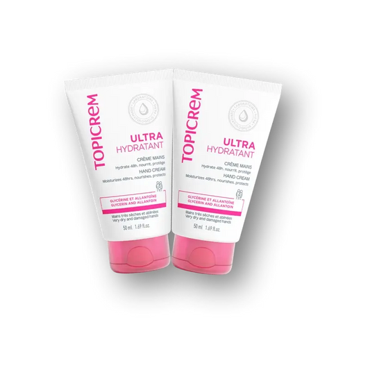 Topicrem Duo Pack Uh Creme de Mãos Ultra-Moisturizante 50 Ml 2ª Unidade 50%.