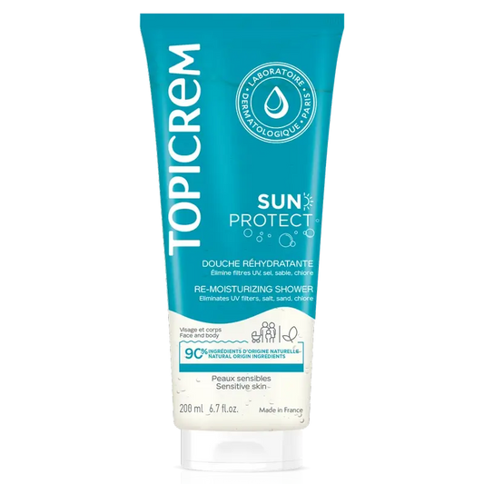 Gel de duche Topicrem Sun Protect, 200 ml